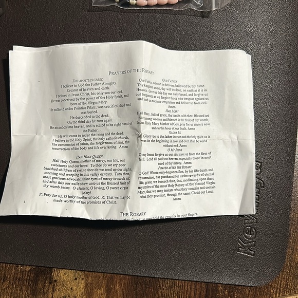 Vintage 90’s classic Via Vermont cross angels glass and brass trinket box - Picture 10 of 17